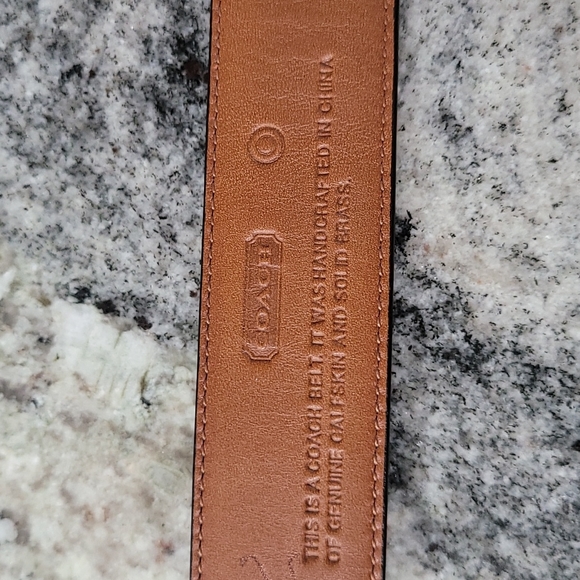 Coach Leather Belt - Picture 3 of 16